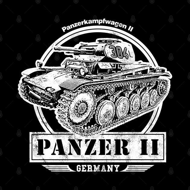 Panzer II WW2 Tank by rycotokyo81