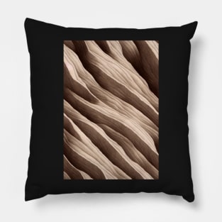 Travertine Stone Pattern Texture #4 Pillow