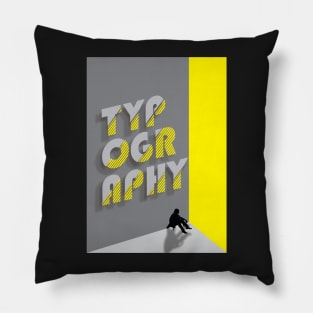 Typography Pillow