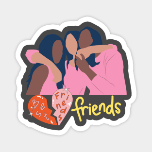 Best Friends Magnet