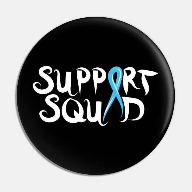 Prostate Cancer Support Pin by TheBestHumorApparel