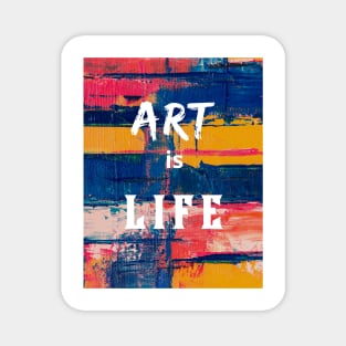 Live the Art Life Magnet