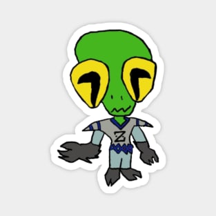 ODDyssey Alien Neil Magnet