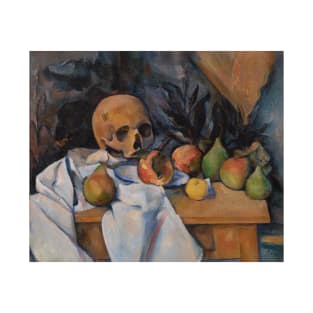 Still Life with Skull by Paul Cezanne T-Shirt