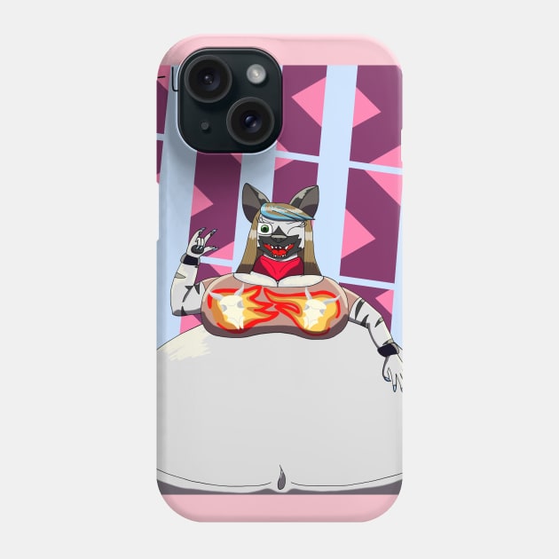 Hyena sceneworker Phone Case by Cyborg-Lucario