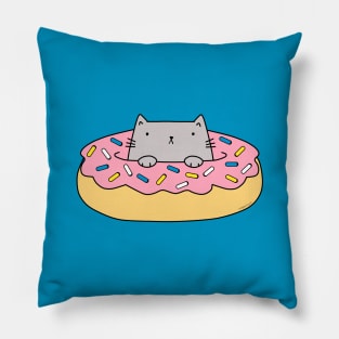 Donut Cat Pillow