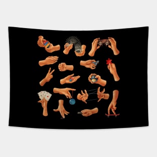 finger games Tapestry