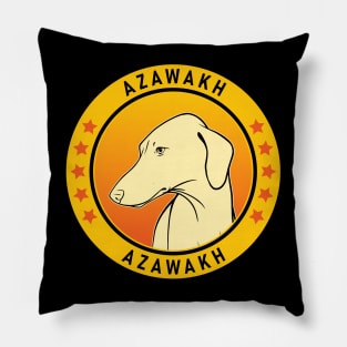 Azawakh Dog Portrait Pillow