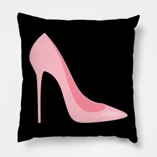 Pink High Heel Pillow