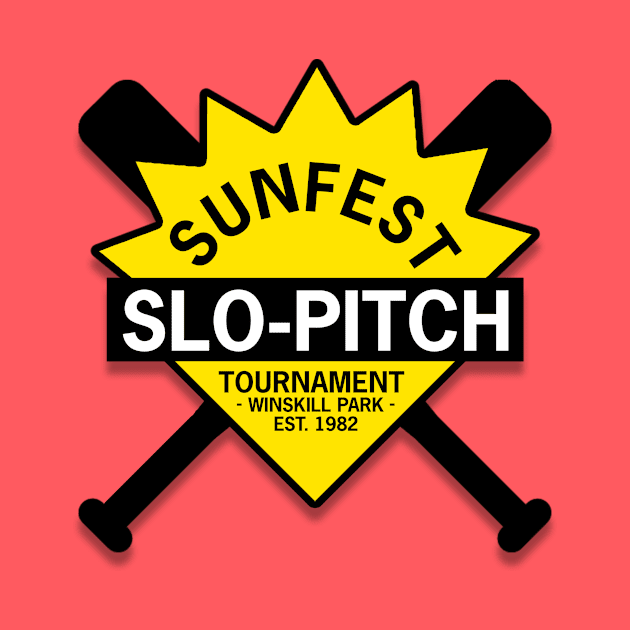 Sunfest Slo-Pitch Shirt by FahlDesigns