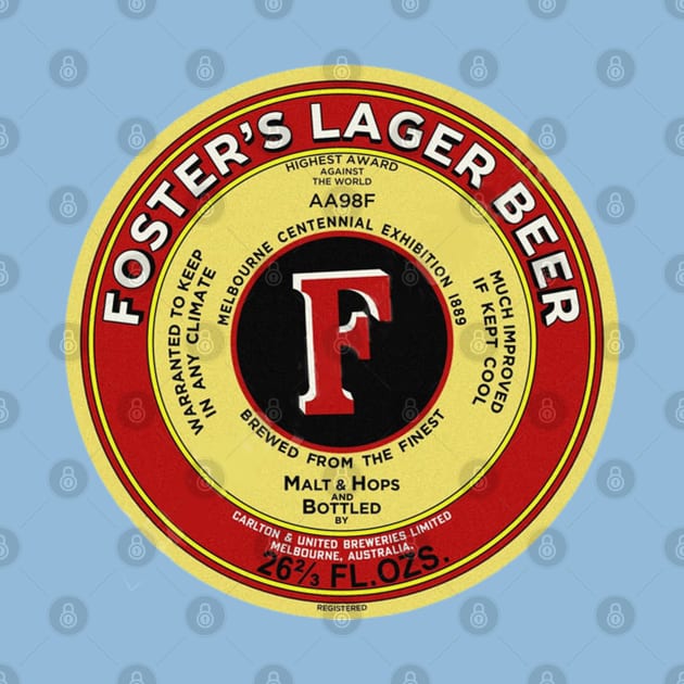 Aussie  Lager  , Logo,  Aussie beer by CS77