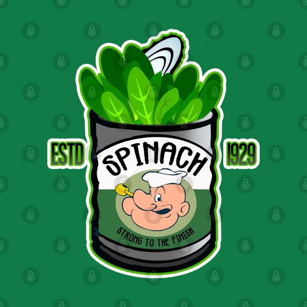 Popeye and his Spinach by hauntedjack