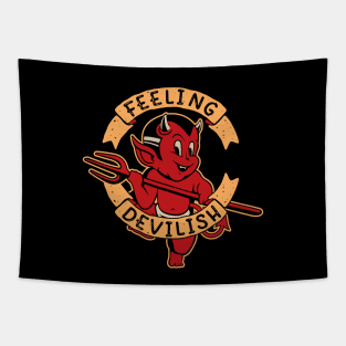 Feeling devilish Tapestry