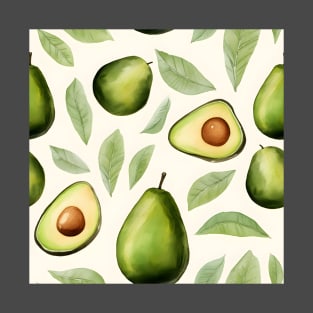 Avocado watercolors T-Shirt