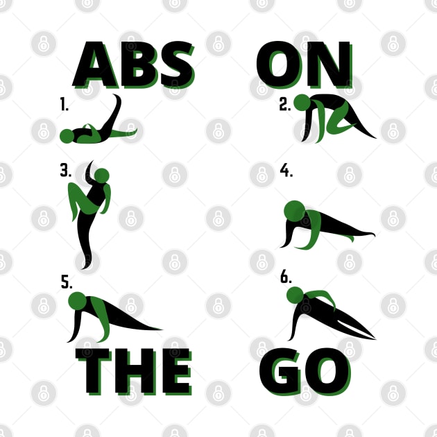 Abs On The Go Workouts by Claudia Williams Apparel