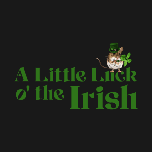 A Little Luck St Patricks Day Mouse T-Shirt