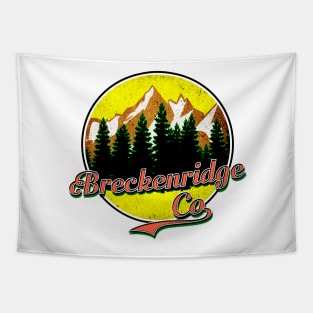 Breckenridge Colorado Mountains Skiing Biking Climbing Tapestry