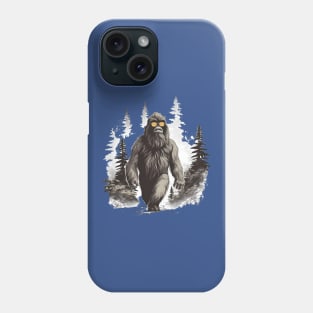 Dope Sasquatch in Nature Phone Case