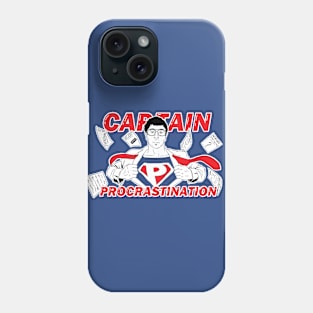 Captain Procrastination Phone Case