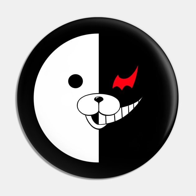 Monokuma Pin by MidnightPremiere