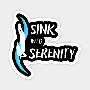 Sink into Serenity | Freediving | Freediver | Ocean lover | Diver | Apnea Magnet