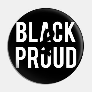 Black & Proud Pin