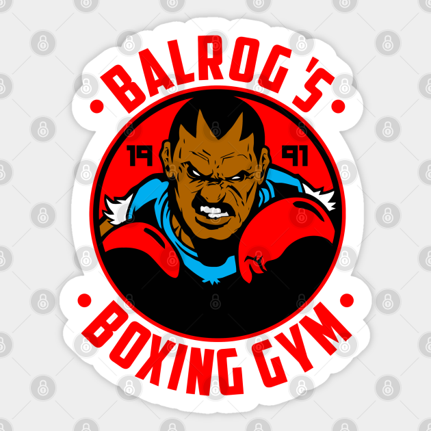 Balrog's Gym - Gym - Sticker