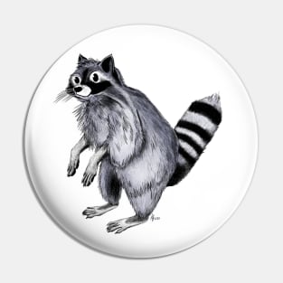 Fatboy Raccoon Pin