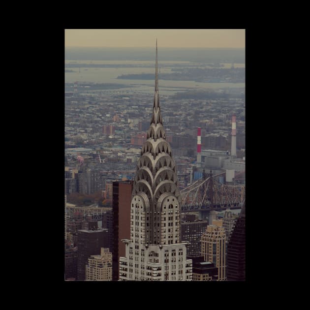 The Chrysler Building by My Geeky Tees - T-Shirt Designs