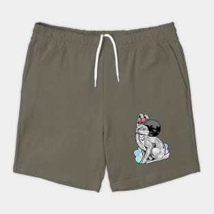 Edgy Easter Bunny Shorts