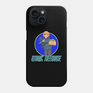 Atomic Treehouse Donut Skater Girl Phone Case