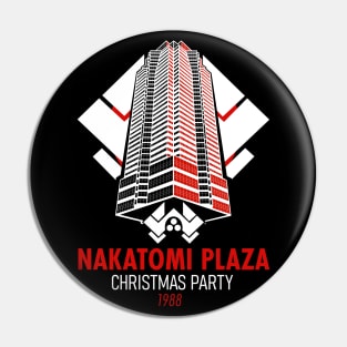 Nakatomi Plaza Christmas Party Pin