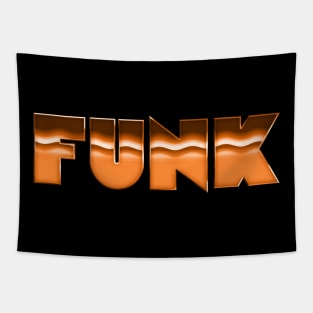 FUNK //// Retro 70s Music Fan Design Tapestry