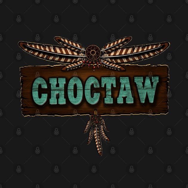 Choctaw People Old Board by MagicEyeOnly