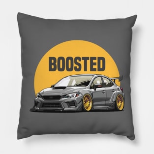 WRX STI Car Art - Subaru Impreza Boosted Modified JDM Car Pillow