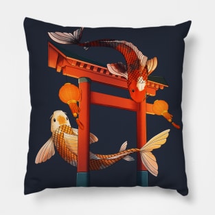 Koi Fish Pillow