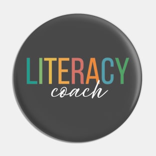 Literacy Coach Pin