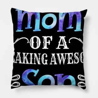 Proud Mom T Shirt - Mother_s Day Gift From a Son to Mom Mama Pillow