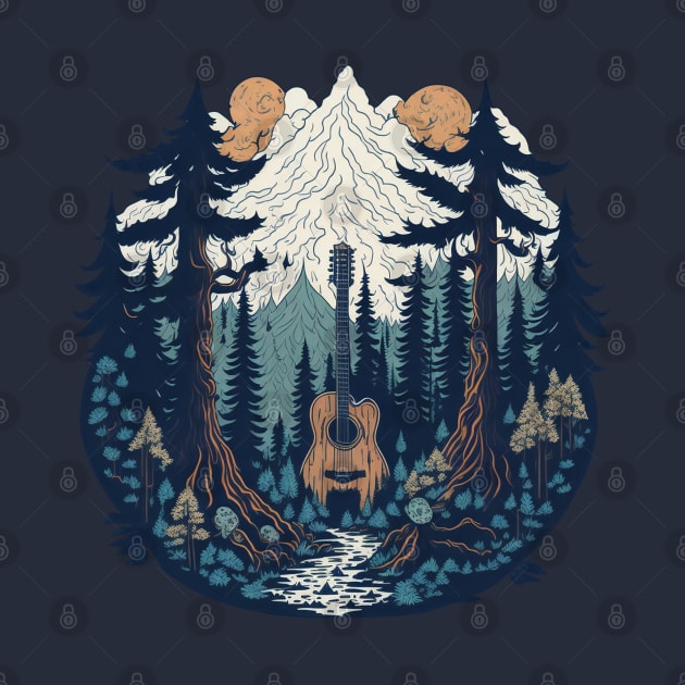 Forest Strings Harmony by Rain Of Colors