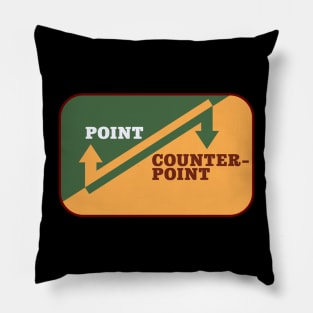 Point Counterpoint Pillow