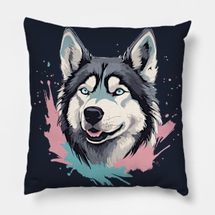 Husky Pillow