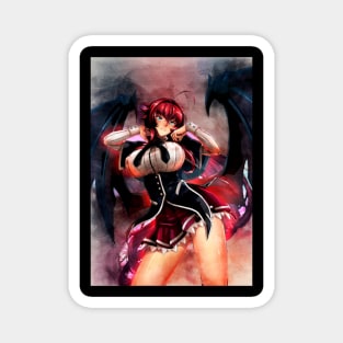 Rias Gremory Anime Watercolor Magnet