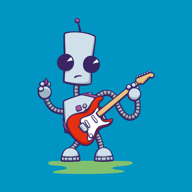 Ned the Guitar Legend by DoodleDojo