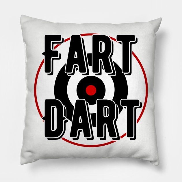 Fart Dart Pillow by HollandArtz