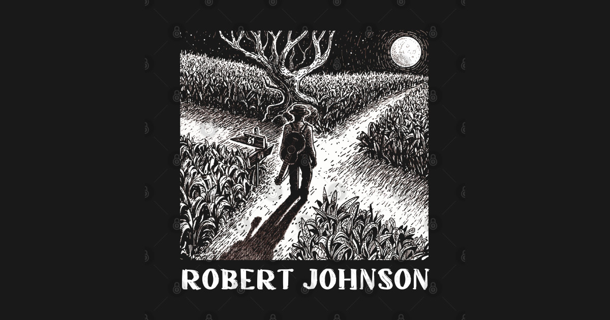 HANLINMY Men's Crossroads Blues Robert Johnson Clapton Vai