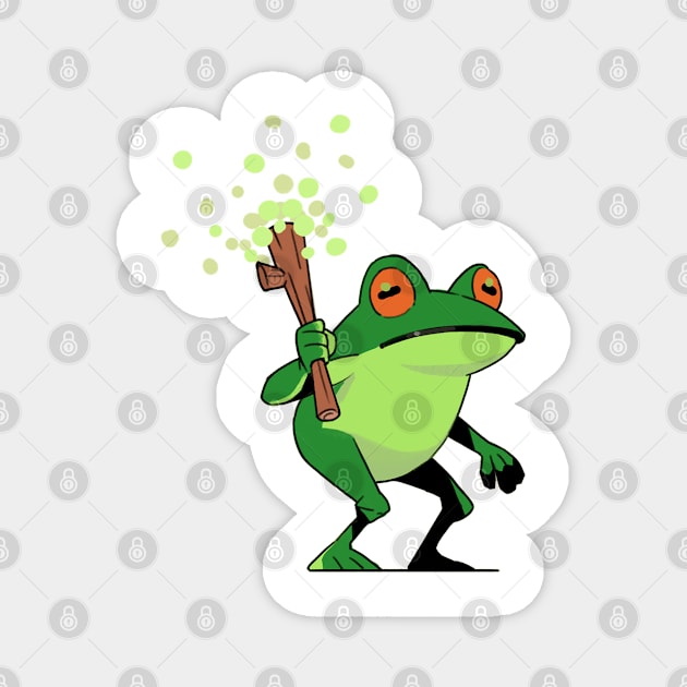 the loveland frogman Magnet by COOLKJS0