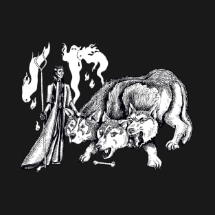 Hades und Cerberus T-Shirt