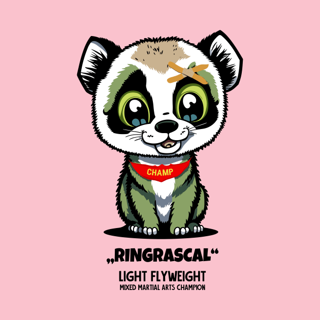 MMA ringrascal champion by Kingrocker Clothing