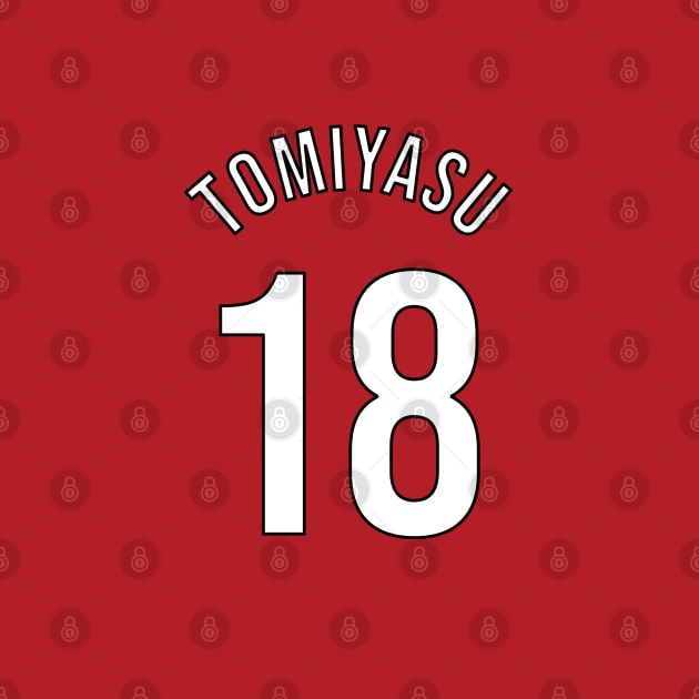 Tomiyasu 18 Home Kit - 22/23 Season by GotchaFace