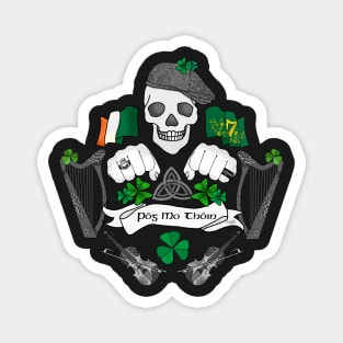 Irish Celtic Punk Rock Magnet